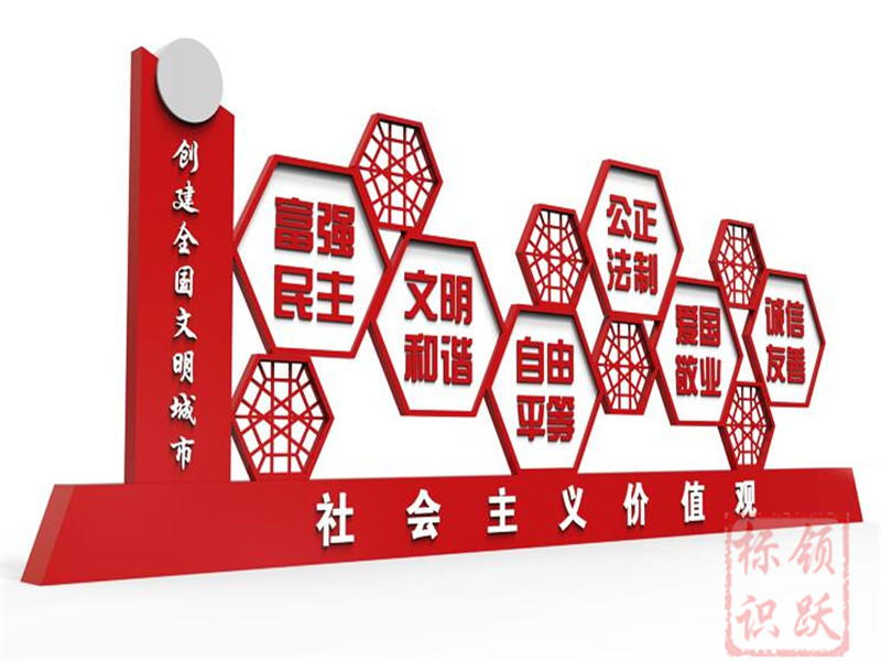 罗定党建标识牌制作